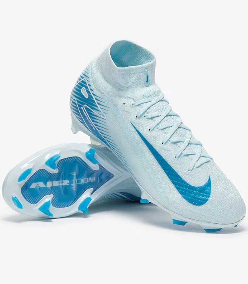 nike mercurial superfly football boots in light blue 